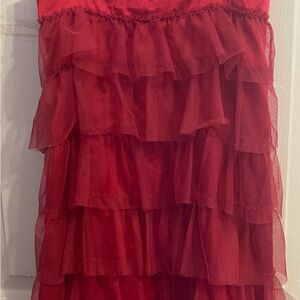 Gap kids Red (6) Tutu  Layered Dress
Size large